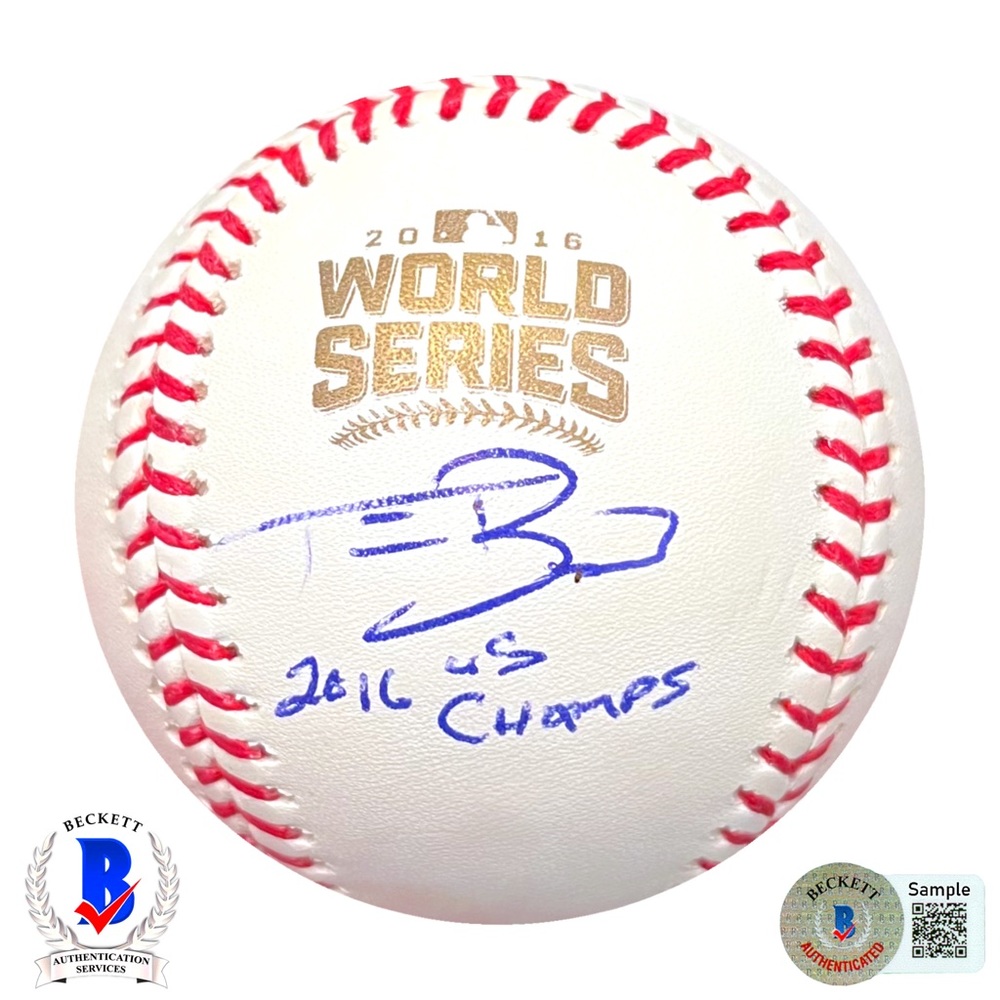Tim Buss Chicago Cubs Signed 2016 World Series Baseball Autograph inscribed –BAS